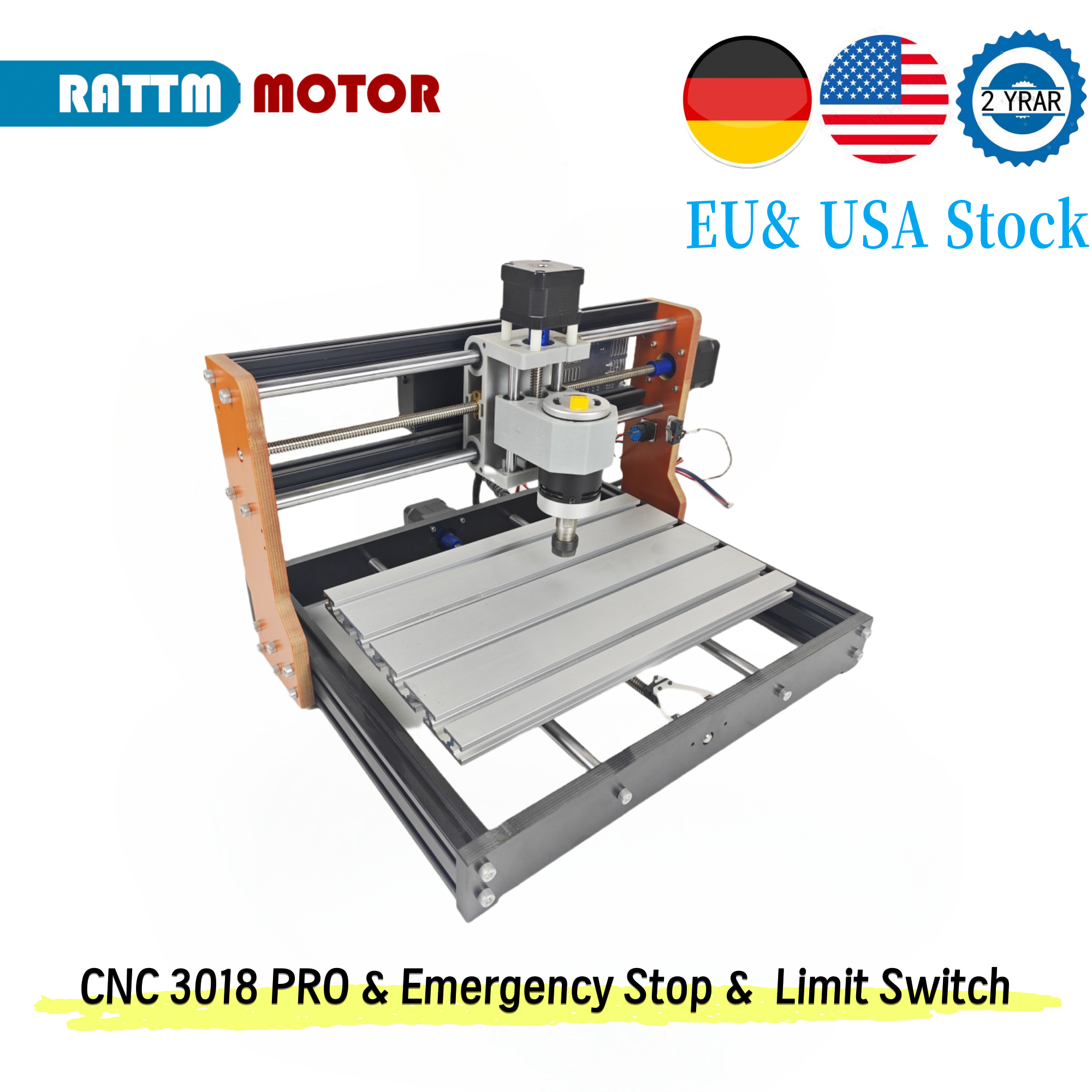 Industrial Laser Tool - 【EU&USA Stock】CNC 3018 PRO Laser Engraving