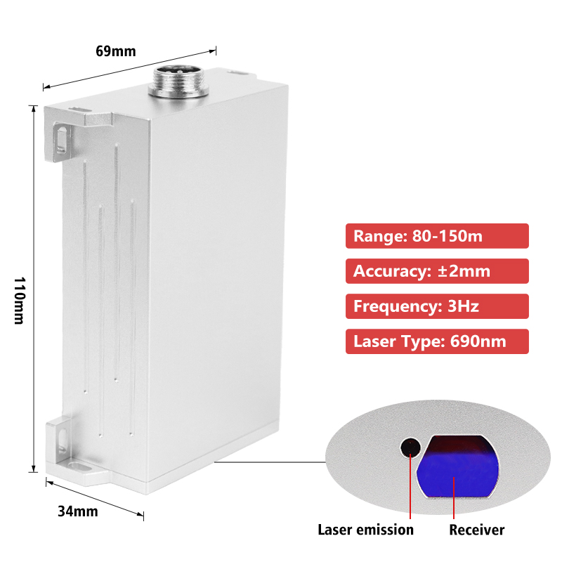 IP67 Waterproof 20Hz Laser Dis - Industrial Laser Measurement review and price