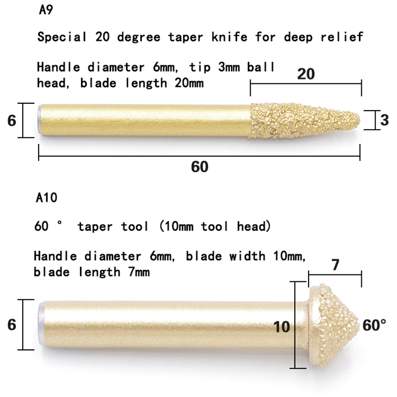 Brazing Diamond Engraving Bit  - Cnc Router Bit review and price