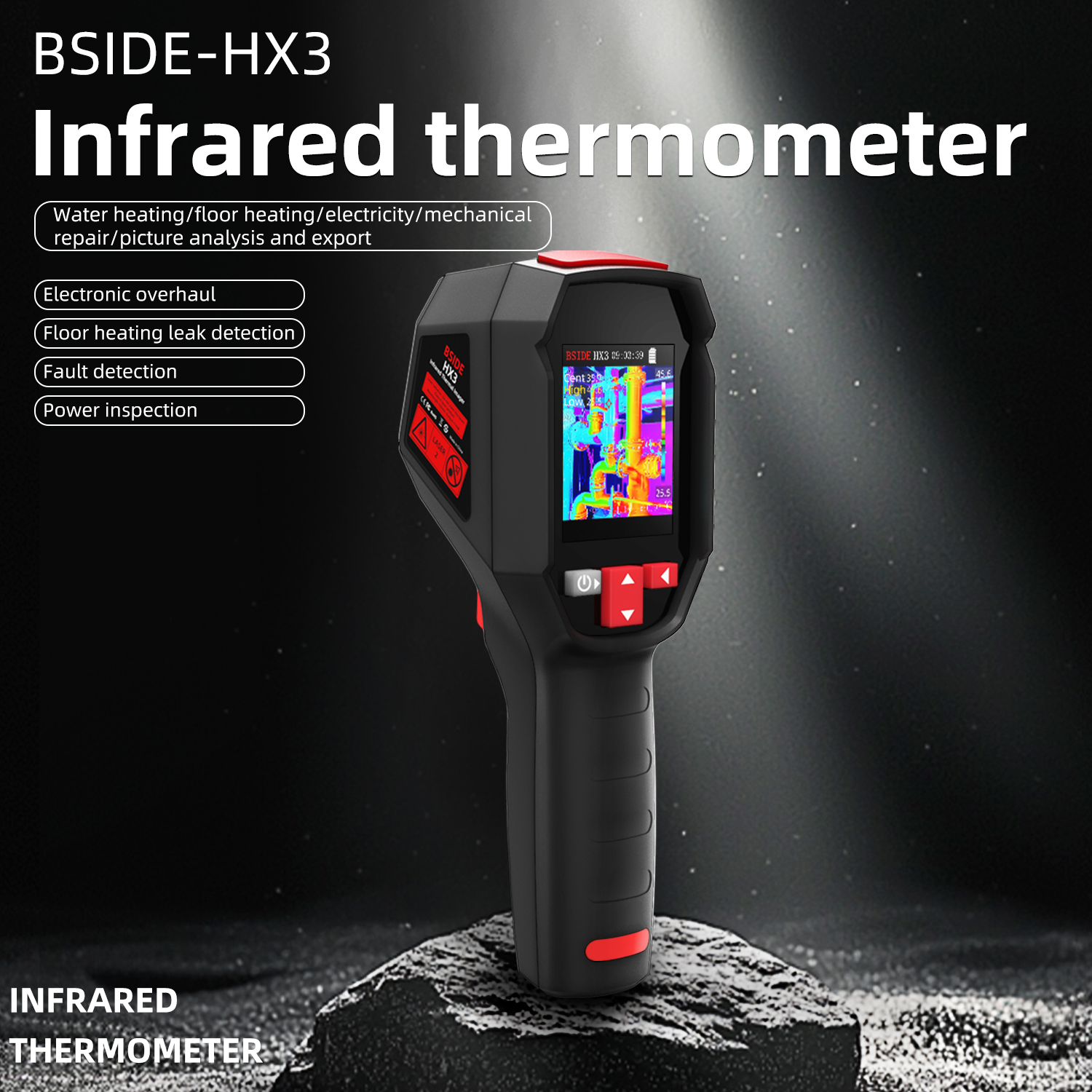 BSIDE Thermal Imaging Camera 2 - Industrial Laser Measurement review and price