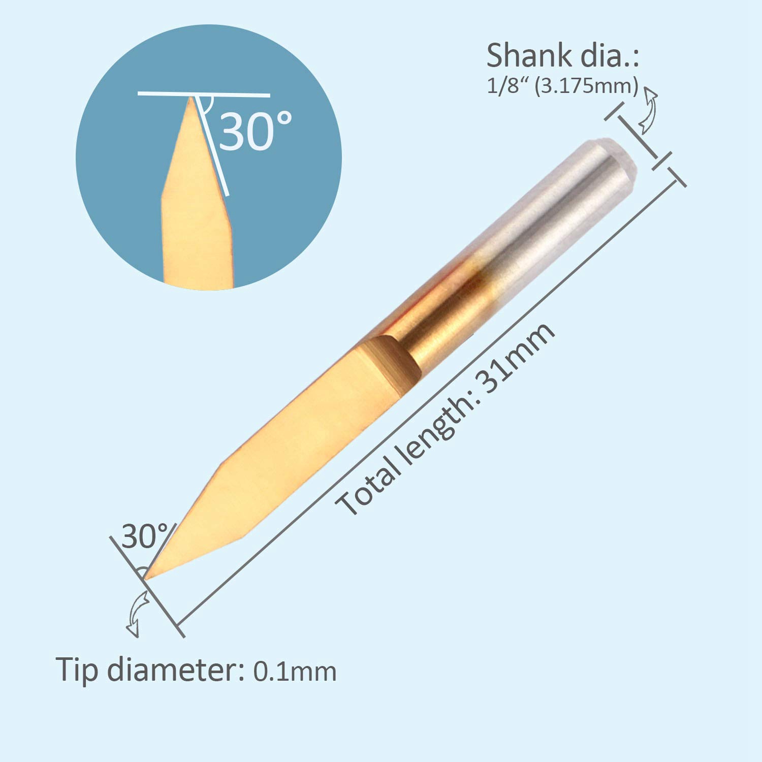 NEW HOT In Stock-10Pcs 30 Degr - Cnc Router Bit review and price