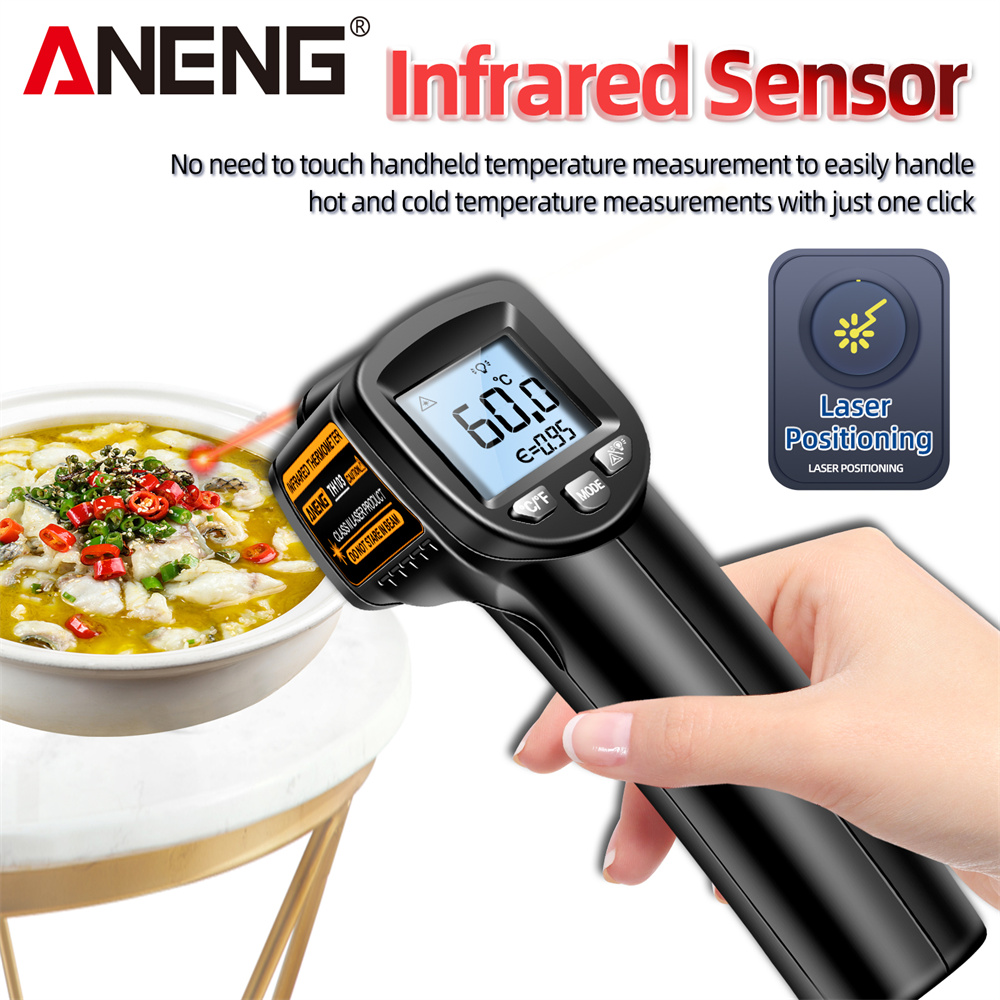 Infrared Laser Thermometer Ind - Industrial Laser Gun review and price