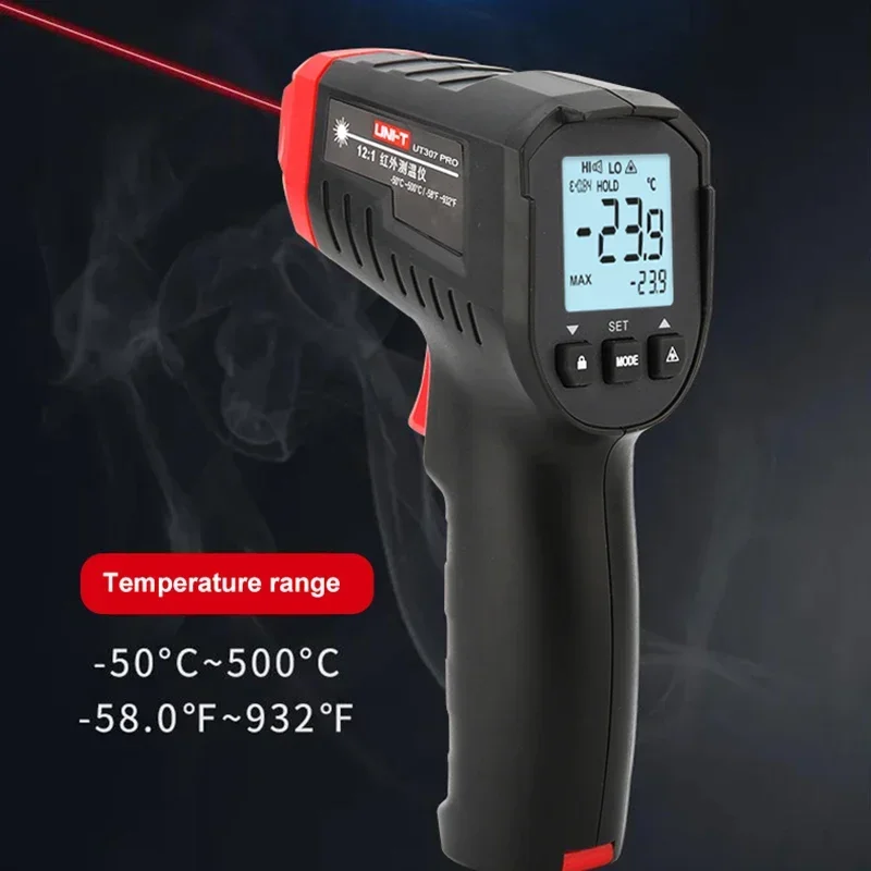 UNI-T Digital Thermometer UT30 - Industrial Laser Gun review and price
