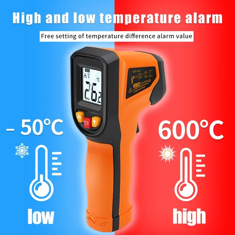 T400 T600 Digital Infrared The - Industrial Laser Gun review and price