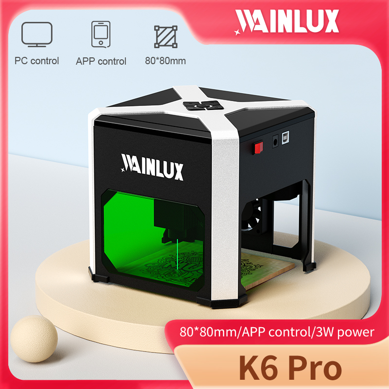 Wainlux Laser Engraver K6 Mark - Industrial Laser Tool review and price