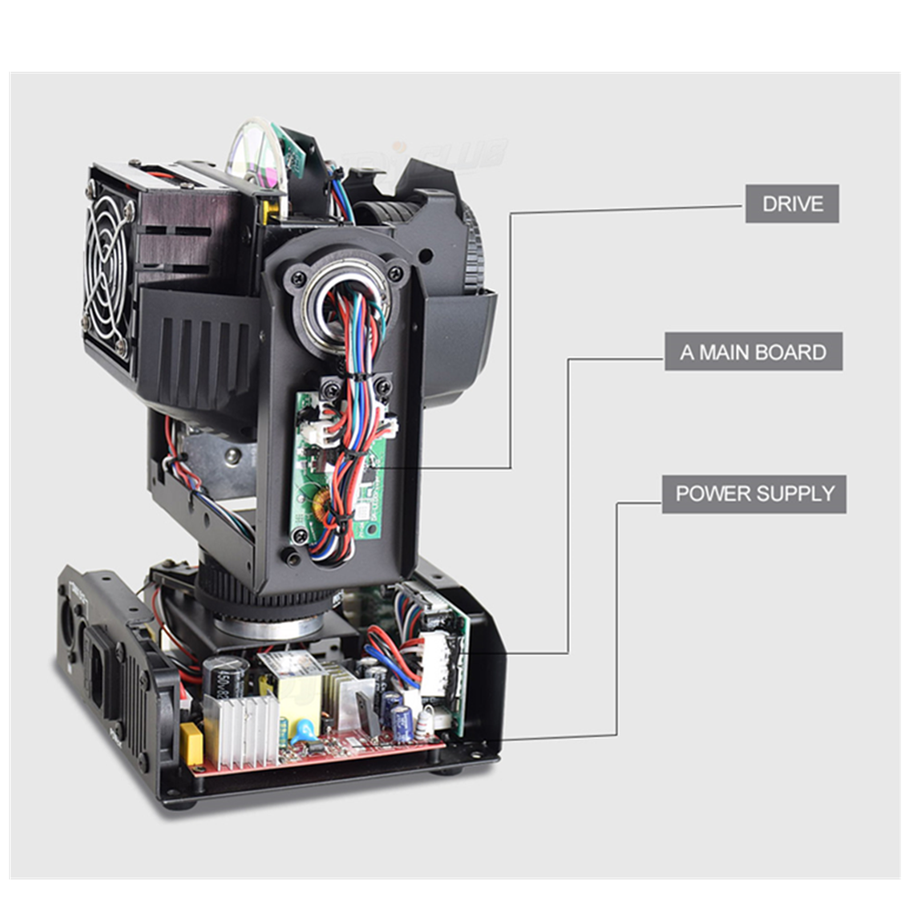 2PCS 60W Mini Led Dmx Gobo Mov - Laser Power Supply 60W review and price
