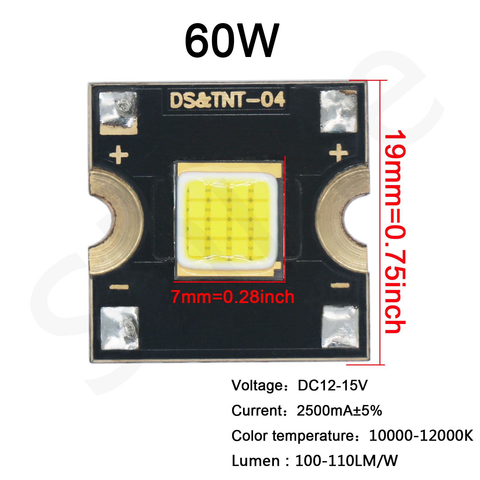 High Power COB LED Stage Light - Laser Power Supply 60W review and price