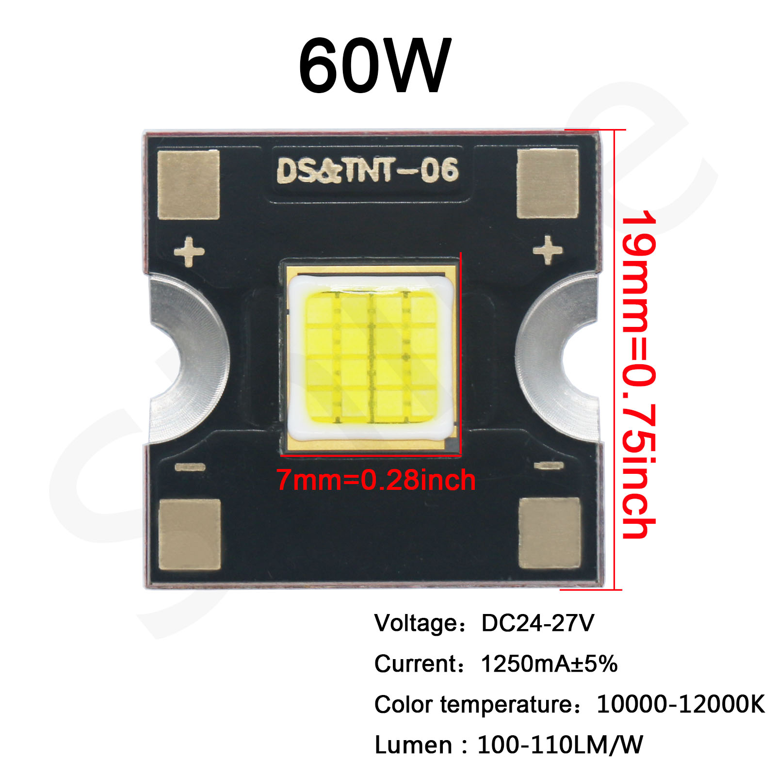 High Power COB LED Stage Light - Laser Power Supply 60W review and price