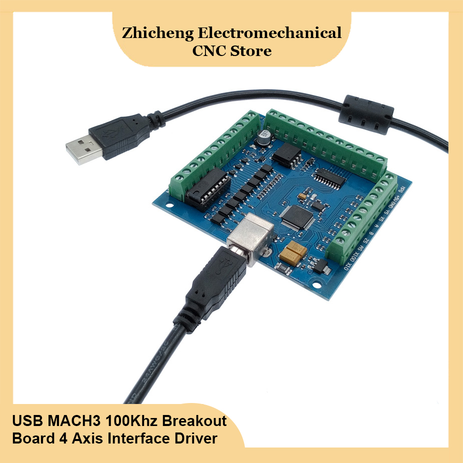 CNC Breakout board USB MACH3 e - Stepper Driver Cnc review and price