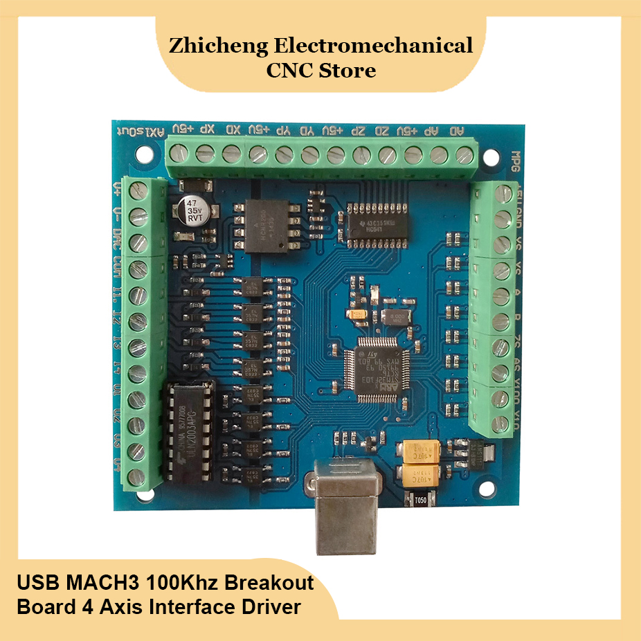 CNC Breakout board USB MACH3 e - Stepper Driver Cnc review and price