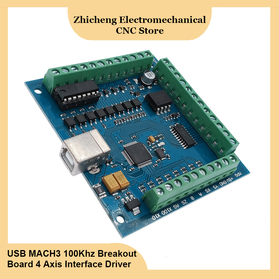 CNC Breakout board USB MACH3 e - Stepper Driver Cnc review and price