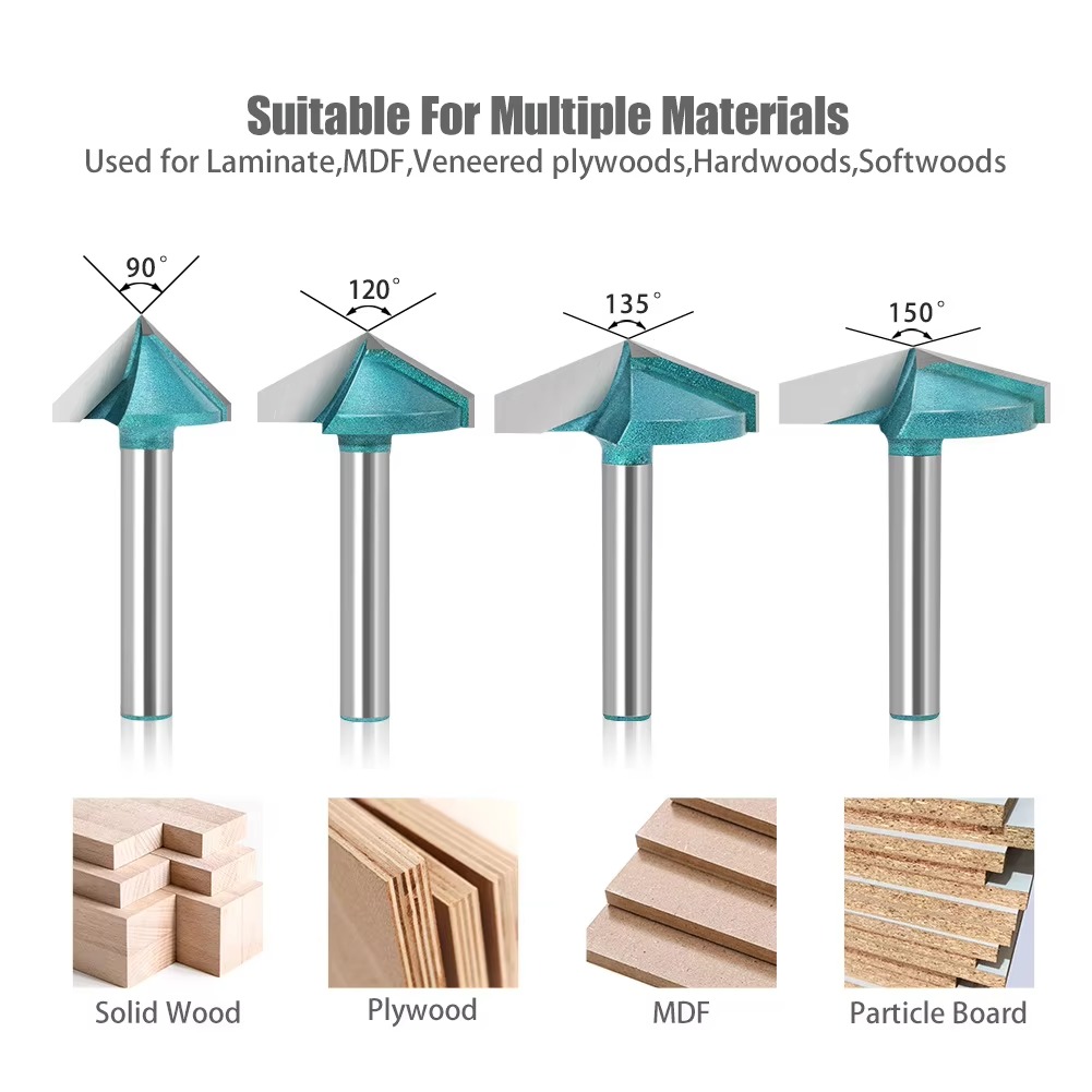 6mm V Bit CNC Solid Carbide En - Cnc Router Bit review and price