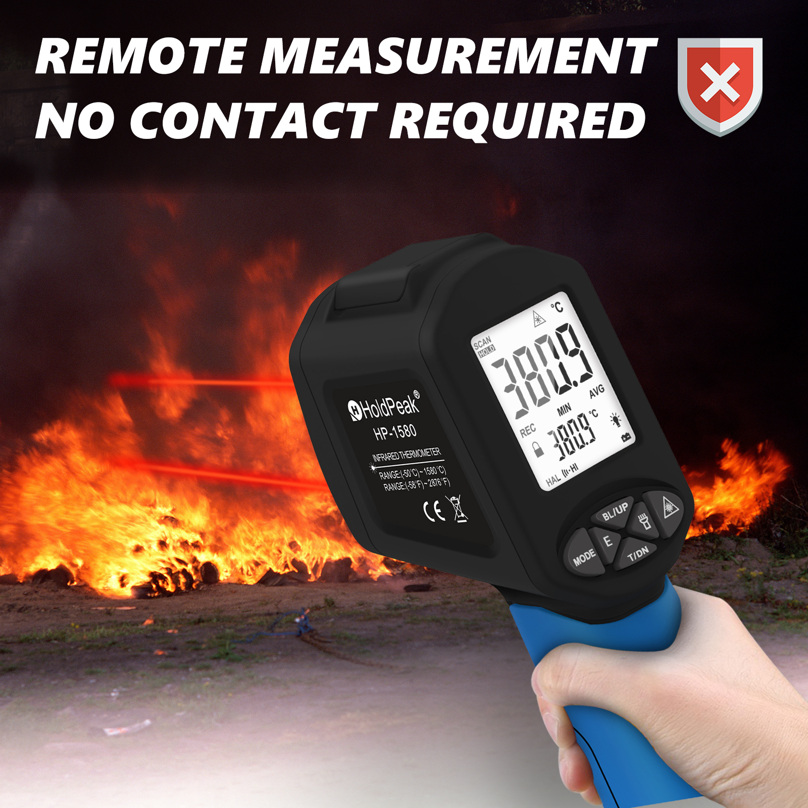 Industrial Infrared Thermomete - Industrial Laser Gun review and price