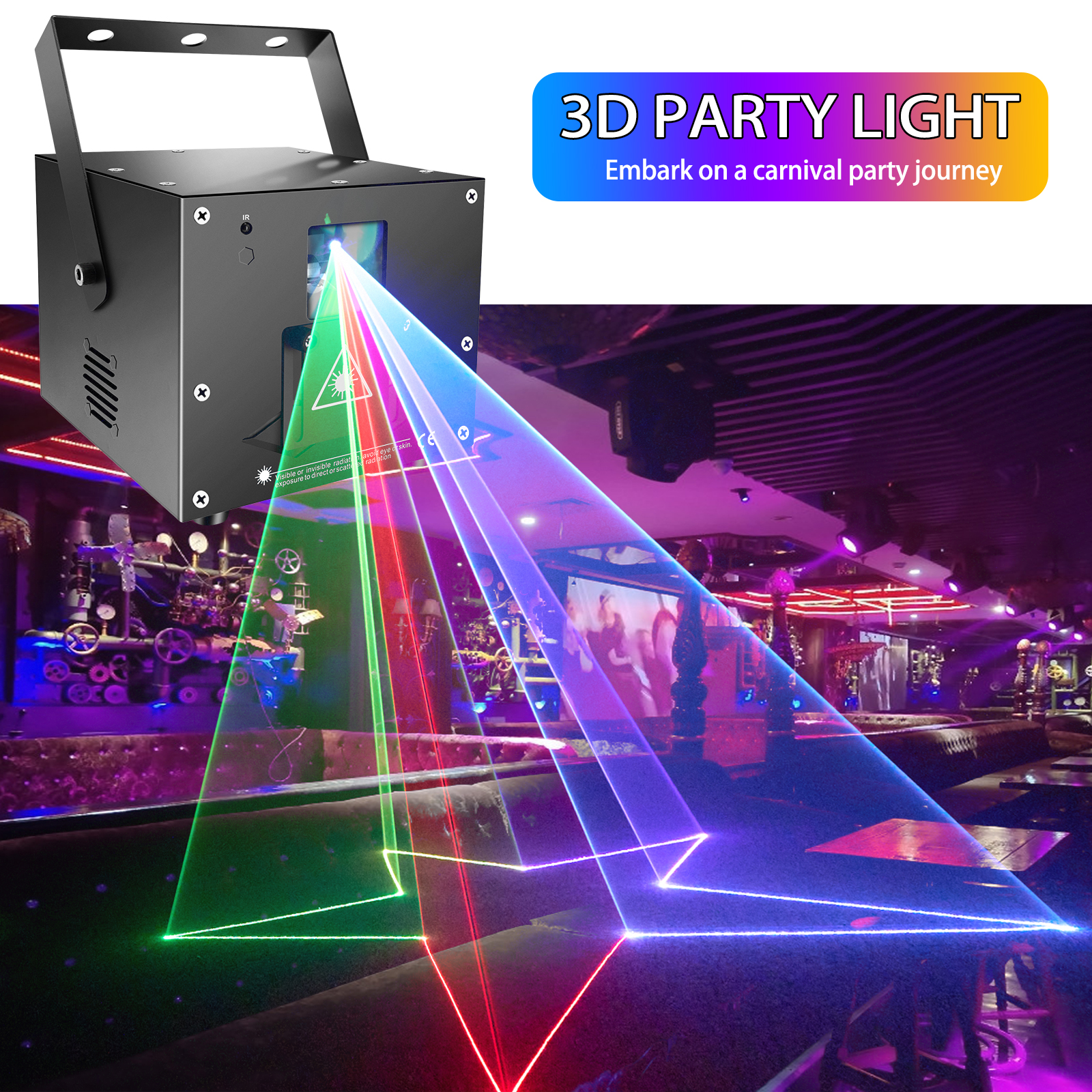 5W RGB Laser Light DMX512 Remo - Laser Power Supply 60W review and price