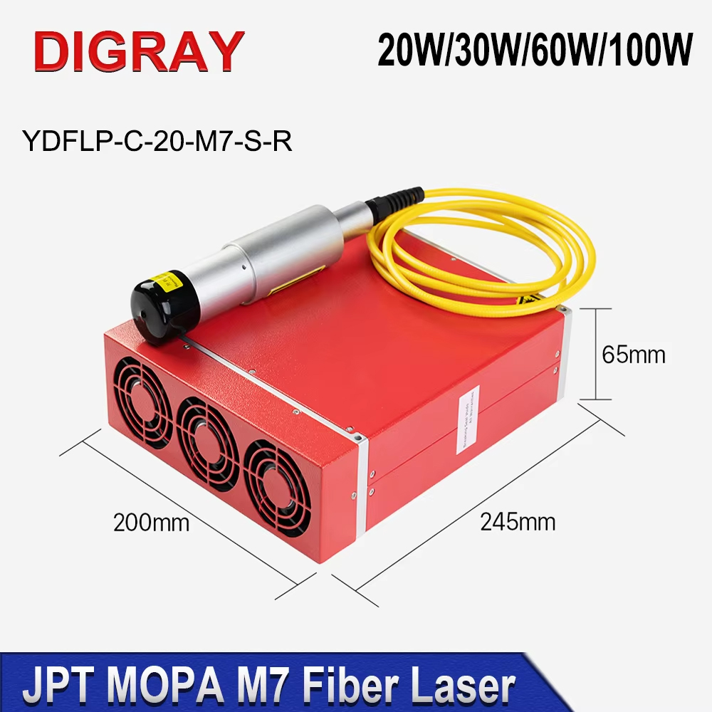 DIGRAY JPT MOPA M7 Pulse Fiber - Fiber Laser Source 20W review and price