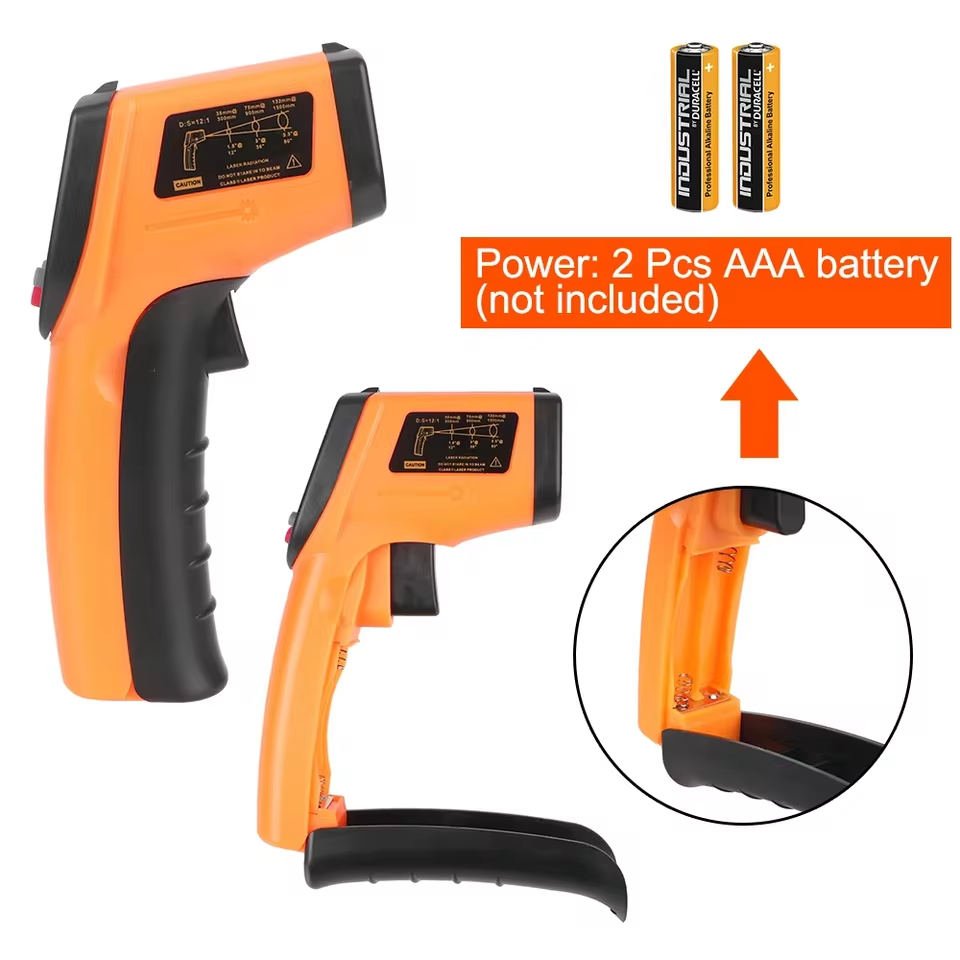 New T600 T600A Digital Infrare - Industrial Laser Gun review and price