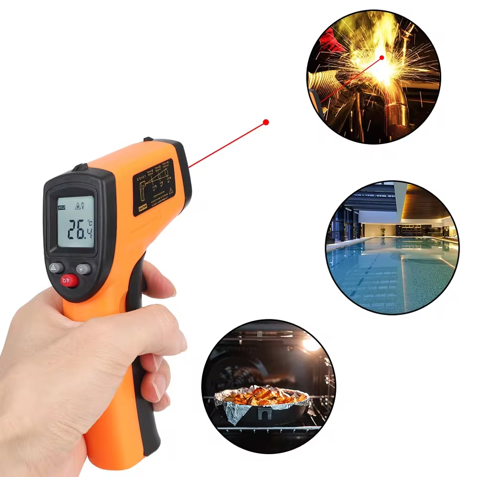 New T600 T600A Digital Infrare - Industrial Laser Gun review and price