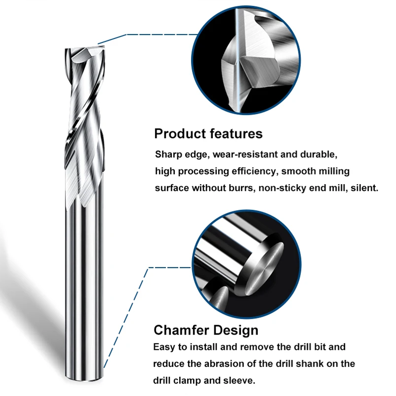2 Flute Flat Up Cut End Mill 3 - Cnc Router Bit review and price