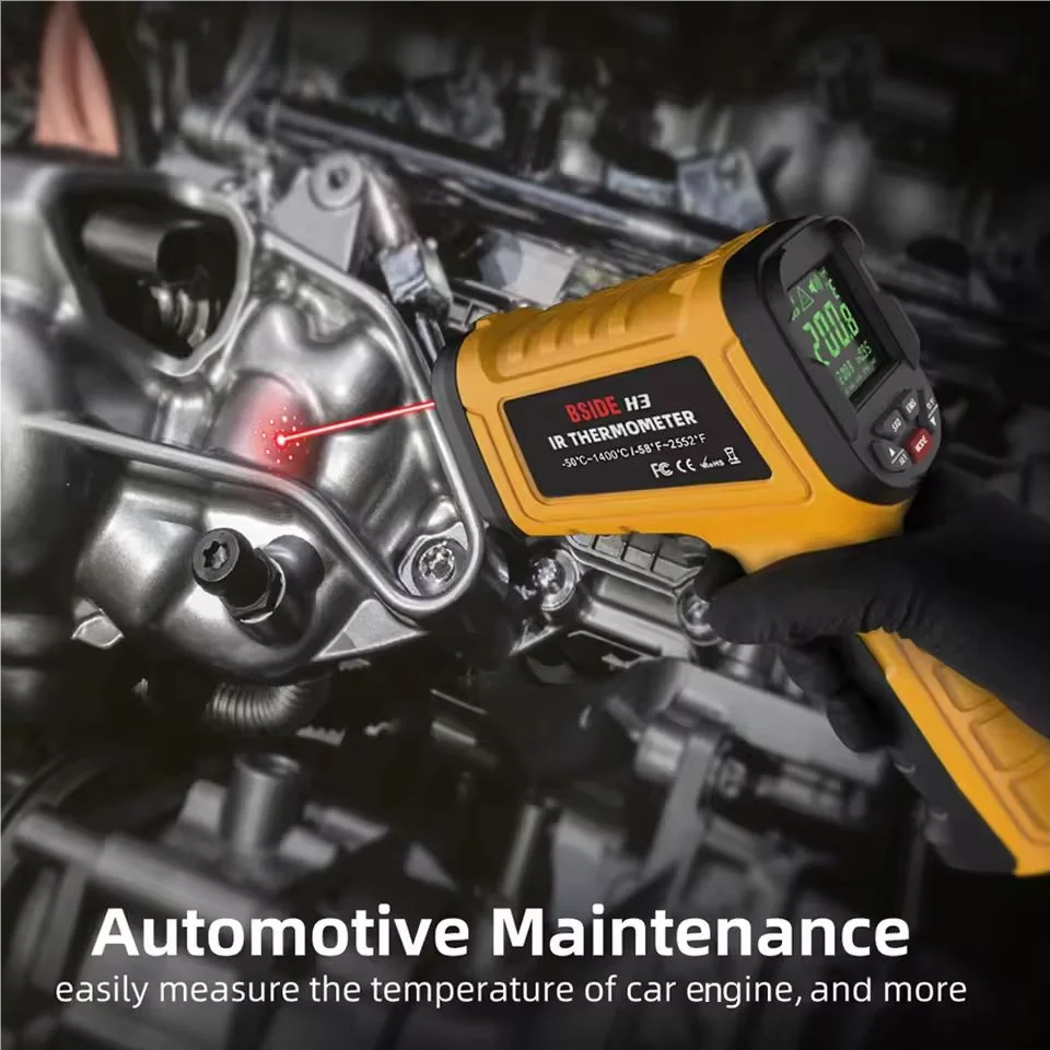 BSIDE H3 Infrared Thermometer  - Industrial Laser Gun review and price