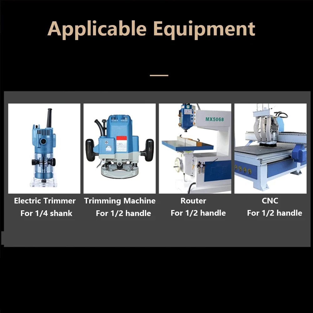 Tideway 4 Blades Round Corner  - Cnc Router Bit review and price