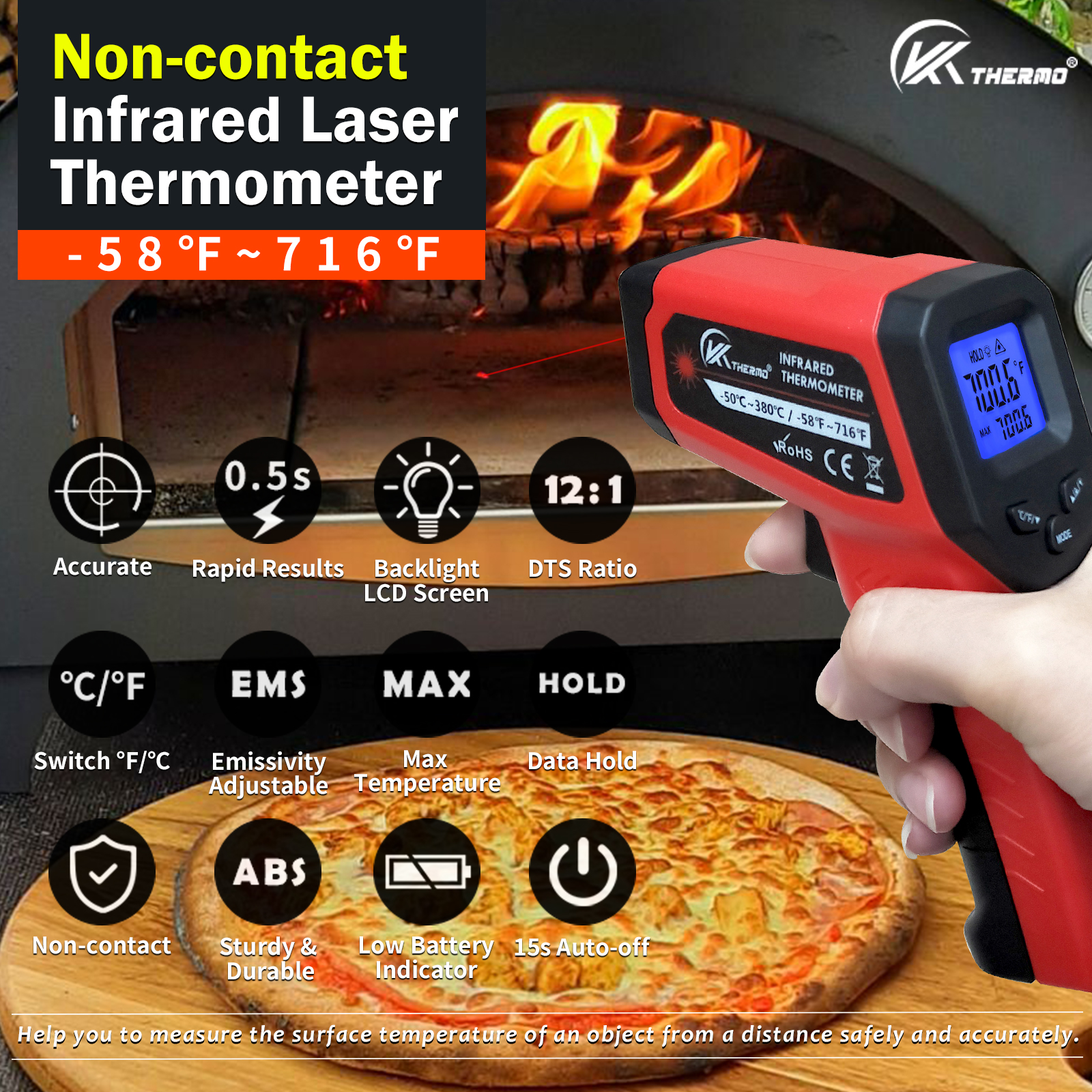 LCD Industrial Electronic Ther - Industrial Laser Gun review and price