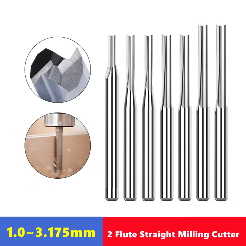 10pcs Carbide End Mill  3.175m - Cnc Router Bit review and price