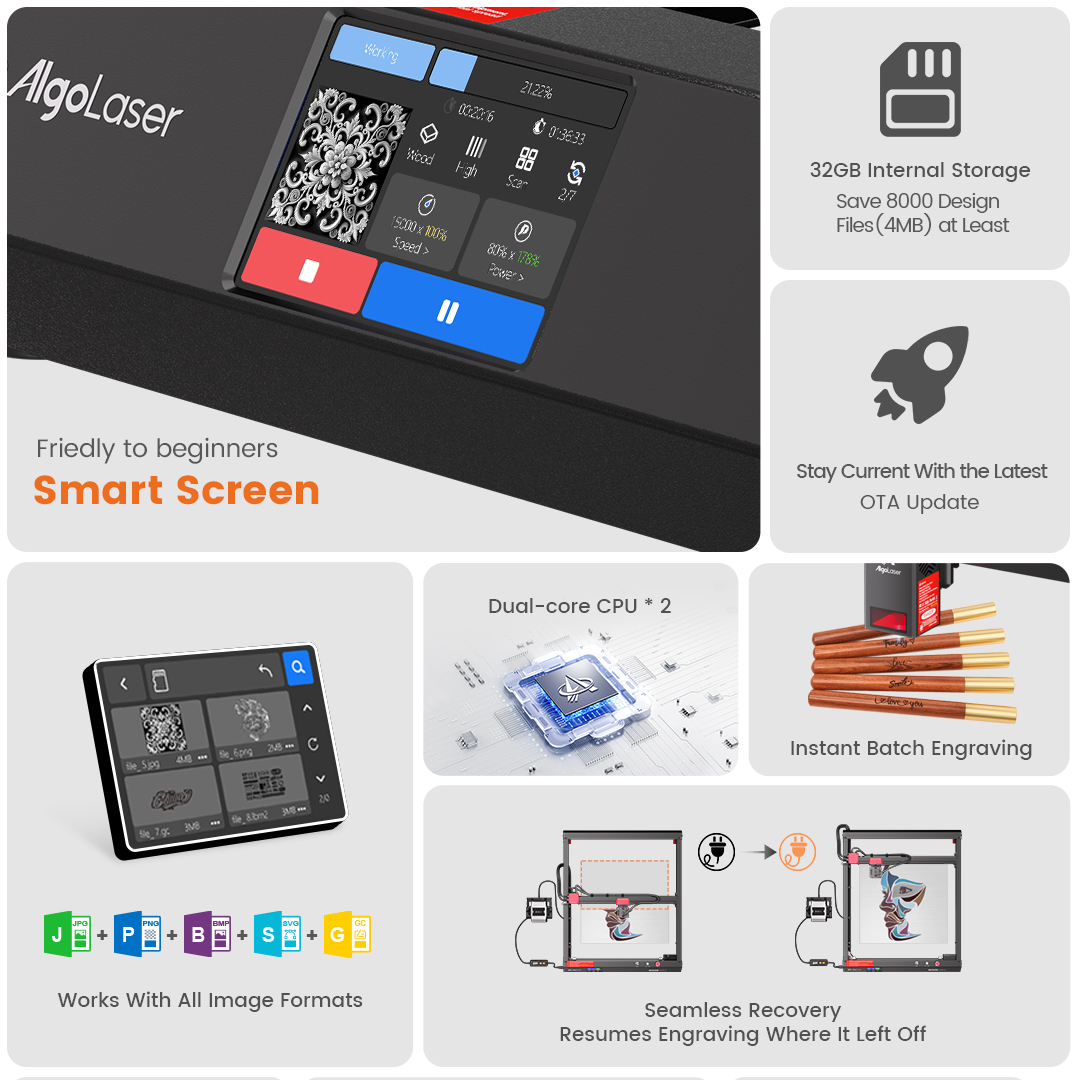 AlgoLaser Alpha MK2 20W Touch  - Industrial Laser Tool review and price