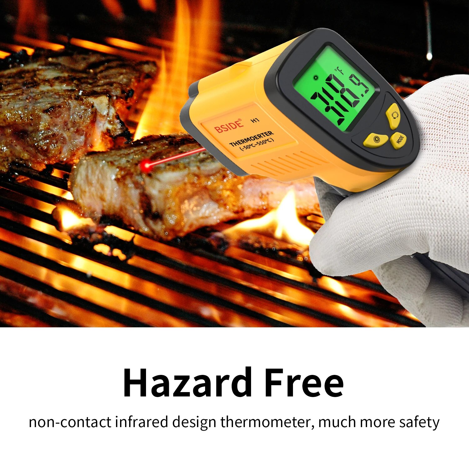 Digital Infrared Thermometer - - Industrial Laser Gun review and price