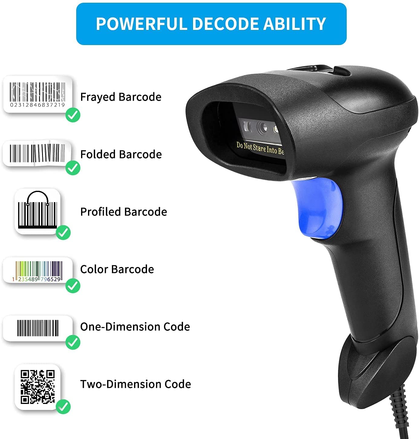 NETUM L5 Wired 2D Barcode Scan - Industrial Laser Beam review and price