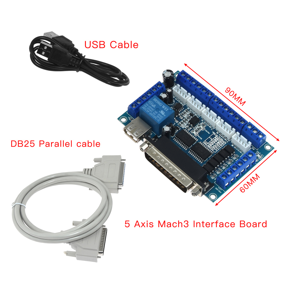 5 Axis CNC MACH3 Breakout Boar - Stepper Driver Cnc review and price