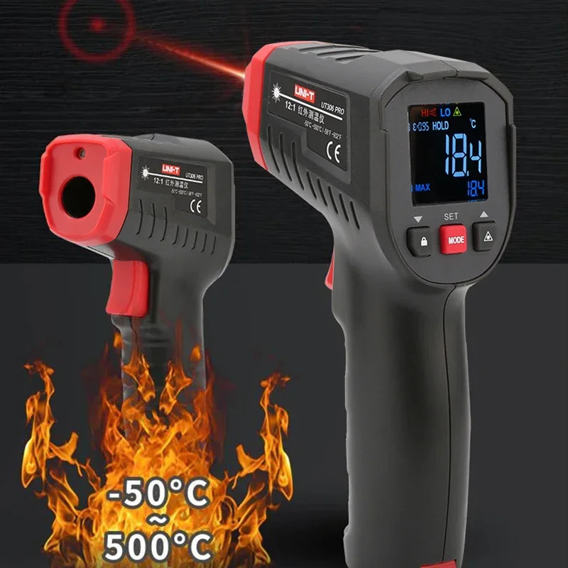 UNI-T Digital Thermometer Non- - Industrial Laser Gun review and price