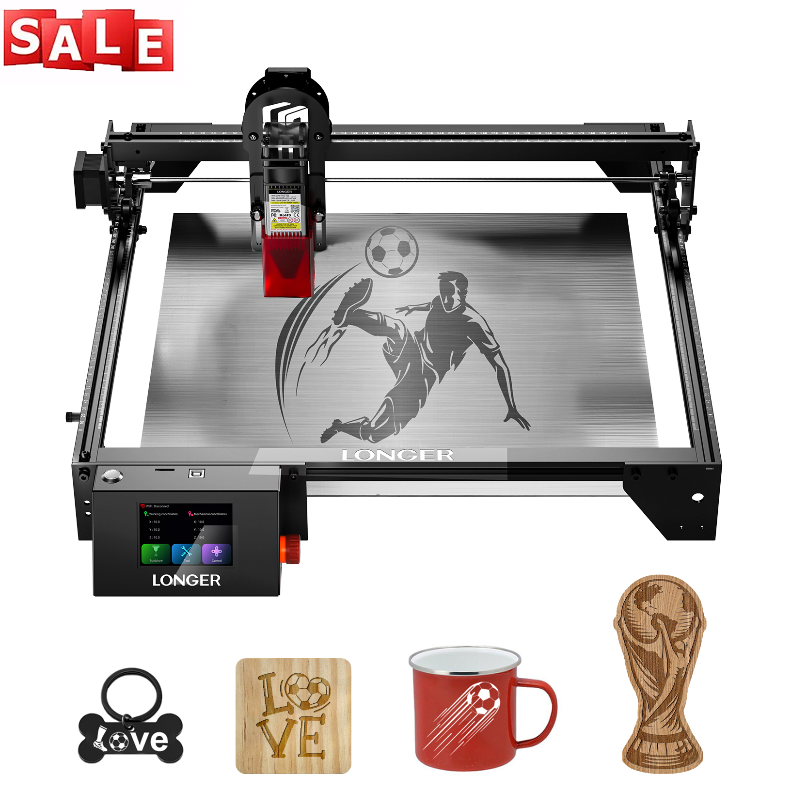 LONGER RAY5 Smart Laser Cutter - Industrial Laser Tool review and price
